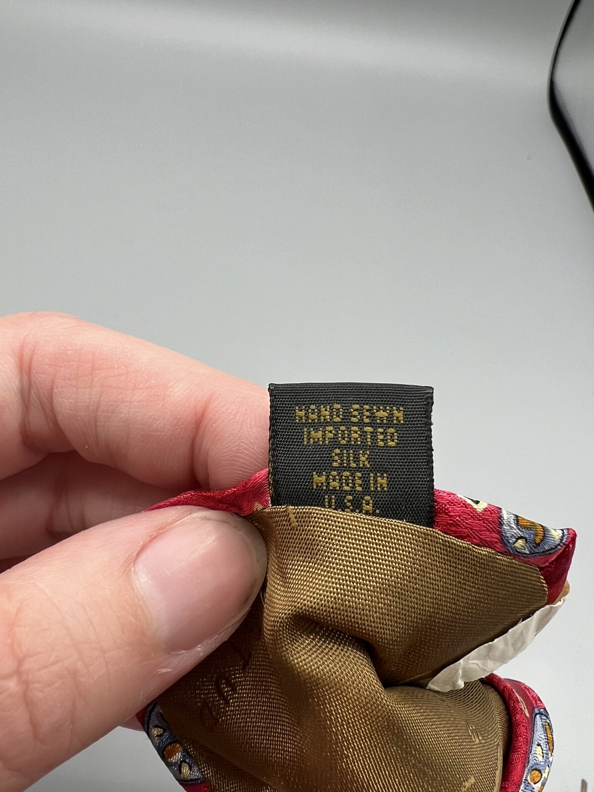 Robert Talbott Studios Geometric Pattern Mens Nec… - image 6