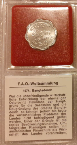 FAO 1974 BANGLADESH 10 Poisha KM# 7