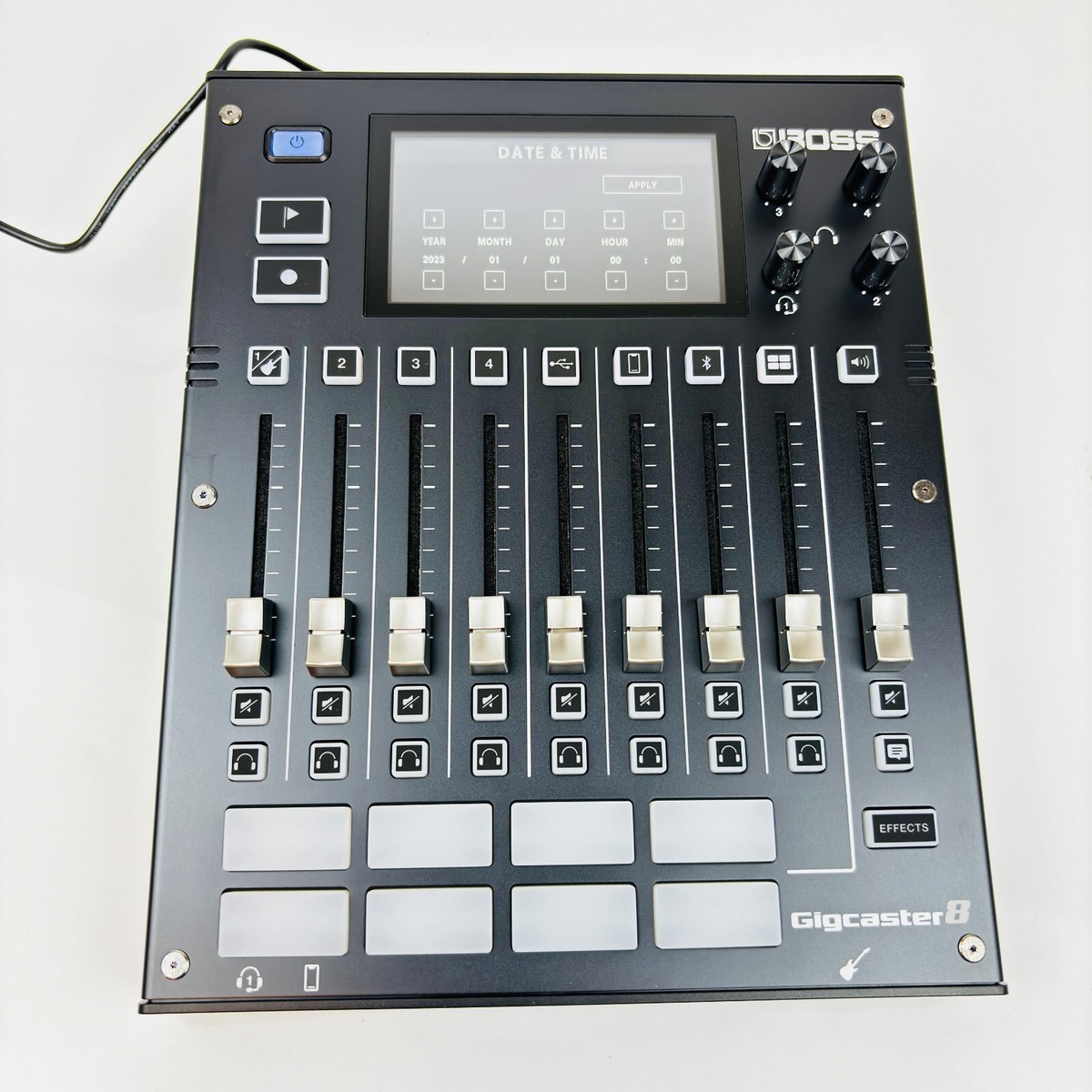 BOSS Gigcaster 8 GCS-8 Audio Streaming Mixer 8-Channel Gigcaster