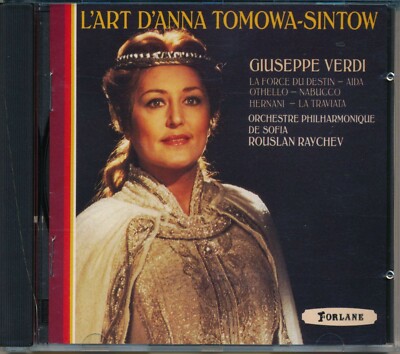 L'ART D'ANNA, TOMOWA-Sintow, Forlane UCD 10506, Verdi, FRANCE 1983, CD