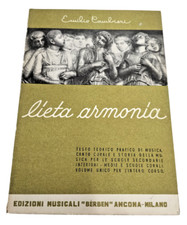 Emilio Cambieri Lieta Armonia Testo Teorico Pratico Musica Canto Corale Storia