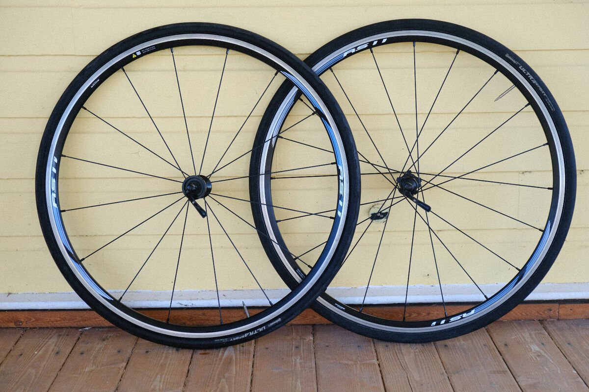 Shimano RS11 Road Bike Wheelset 700C 11 Speed 100/130mm QR Shimano RS11 Road Bike Wheelset 700C 11 Speed 100/130mm QR