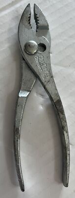 Vintage 6 1/2'' Cee Tee Co. Crescent Slip Joint Pliers Made in USA