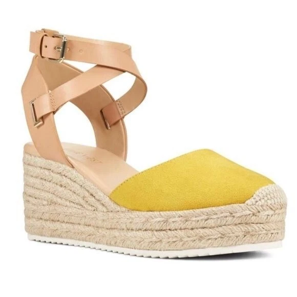 Nine west ava espadrille wedge deals sandals