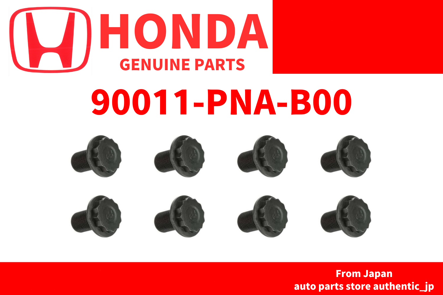 HONDA ACURA GENUINE CIVIC SI RSX K20 K24 FLYWHEEL BOLT SET OEM eBay