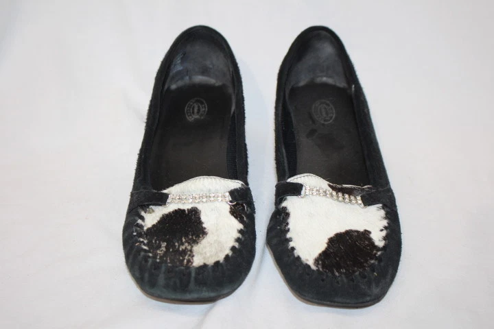 Salto gatinho feminino DR. SCHOLL'S original preto "Sundance" couro de vaca 10M Brasil-B18 - Imagem 2 de 4