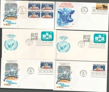 HUGE Lot of First Day of Issue envelopes & Various stamps Mostly Vintage 1970s