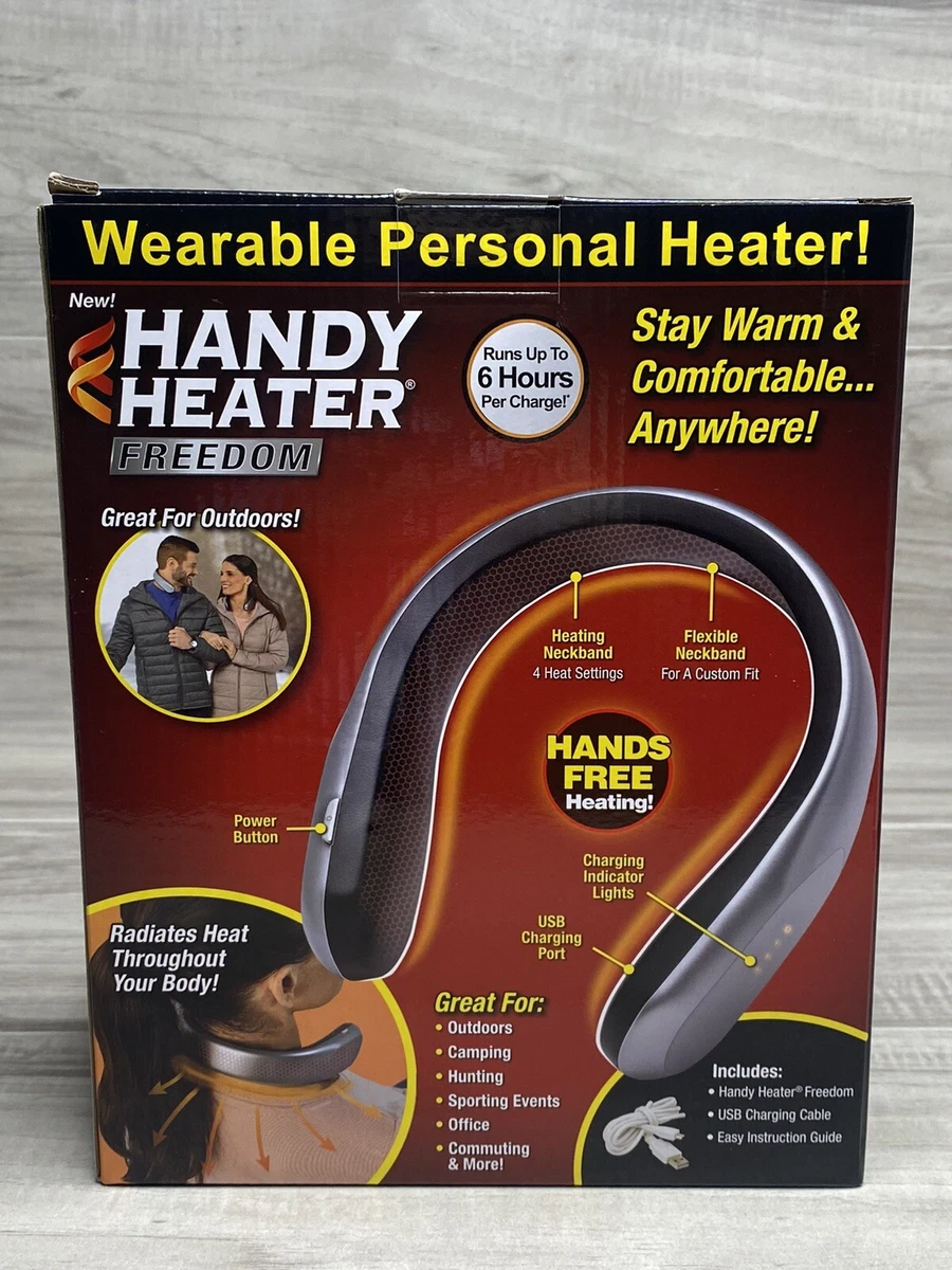 Handy Heater Freedom Wearable Neck Heater for On-the-Go Heating NEW | eBay