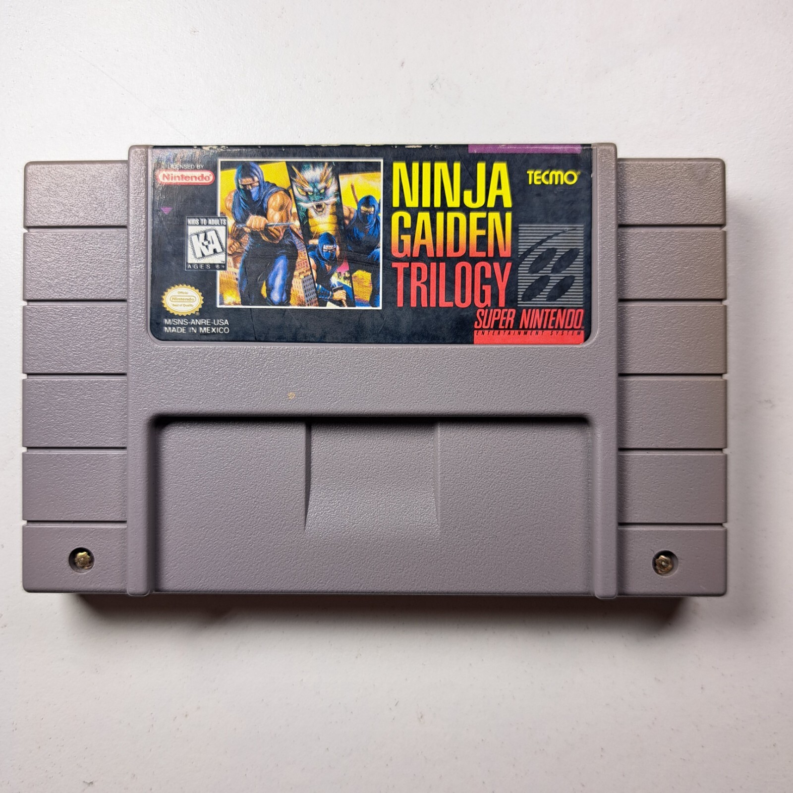 Ninja Gaiden Trilogy (Super Nintendo Entertainment System, 1995) for sale  online | eBay