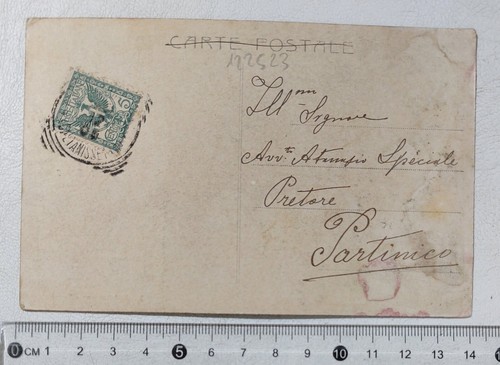 I122523 AK - Les sens Die Sinne - VG 1906 - Bild 2 von 4