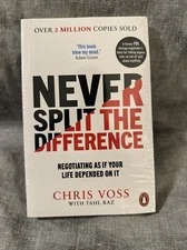 Never Split the Difference Brand NEW! Free shipping USA