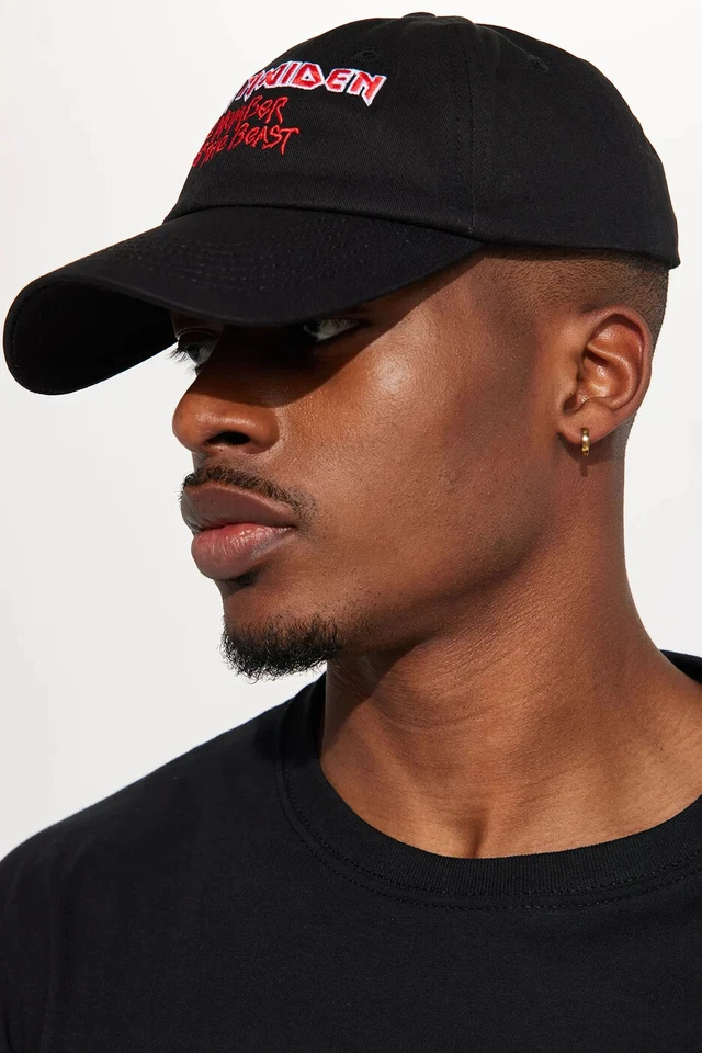 Iron Maiden The Number Of The Beast Adjustable Hat Cap Embroidered - Image 4 of 4