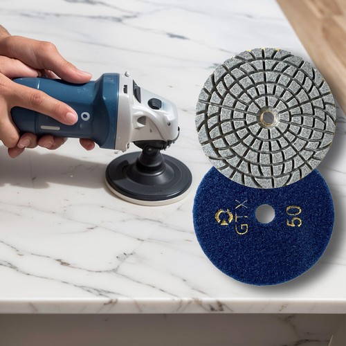 2 Pcs 80mm/3inch Grinding Discs for Marble Granite Concrete Countertop Stone DE - Bild 2 von 27