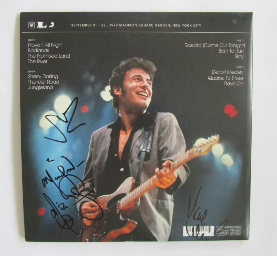 Bruce Springsteen u.a. Autogramm signiert signed 2LP Vinyl No Nukes Concerts - Bild 2 von 2