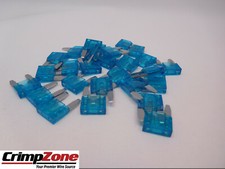 15 AMP Mini ATM AUTOMOTIVE FUSE - CAR FUSE - BLUE - 5 PCS