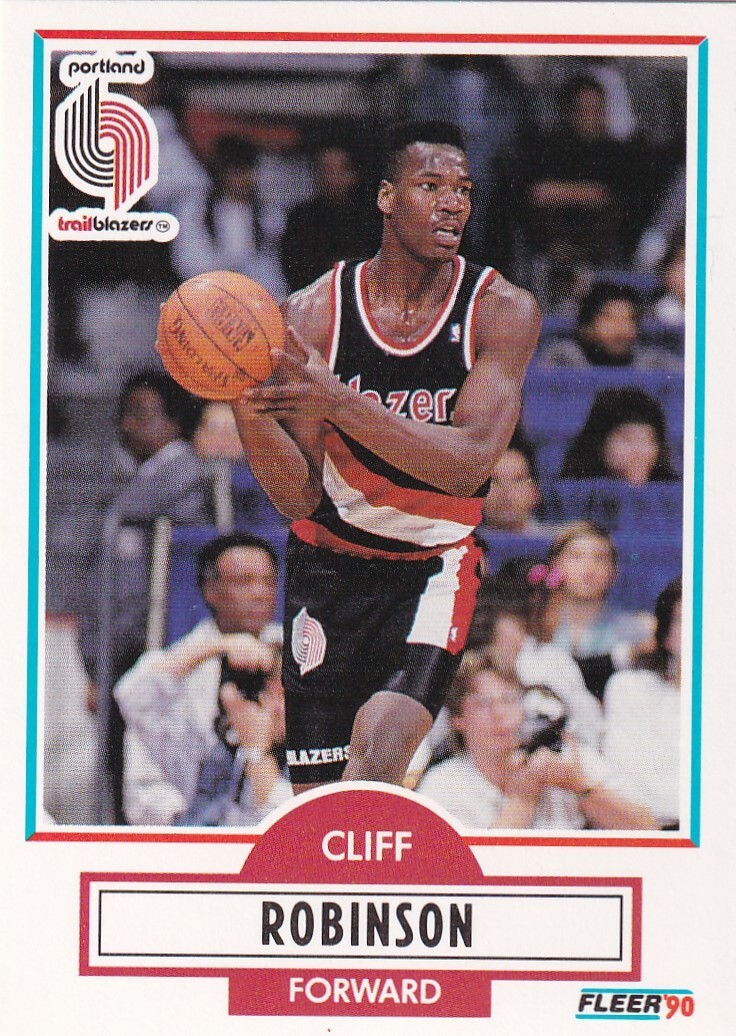 CLIFF ROBINSON 1990-91 Fleer #159