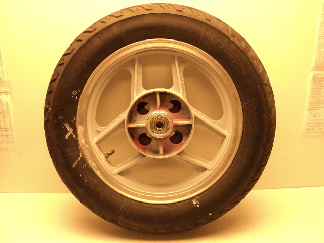 t Kawasaki ZX600 ZX 600 Ninja #5117 Aluminum Rear Wheel & Tire