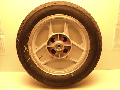 shin Kawasaki ZX600 ZX 600 Ninja #5117 Aluminum Rear Wheel & Tire | eBay