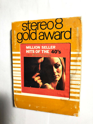 MILLION SELLER HITS OF THE 40'S CARLINI'S WORLD OF STRINGS 8 TRACK TAPE