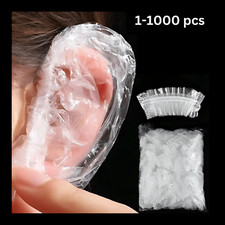 Multi Pack Disposable Waterproof Ear Covers -Shower Caps Hair Dye & Piercings UK