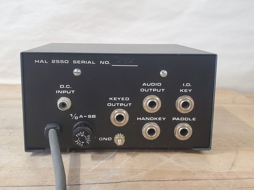 HAL Communications 2550 Morse Code Keyer Device - Zdjęcie 6 z 7