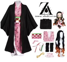 Nezuko Cosplay Demon Slayer Full Set: All items in picture included [DM SIZE]