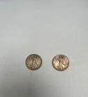2  Walking Liberty Half Dollars  S Mint Mark  (1935  1933) *90% Silver* See Pics