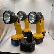 DeWalt DW906 14.4V Cordless Pivoting Head Flashlight X 4 with charger 