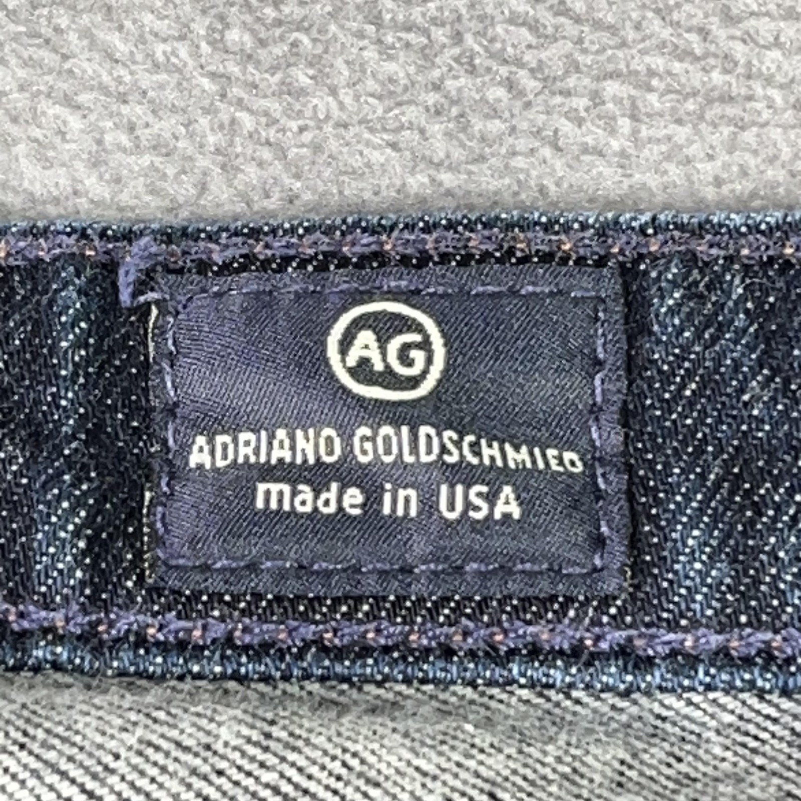 AG Adriano Goldschmied The Stilt Jeans Womens 28R Dark Wash Cigarette Made USA thumbnail 12