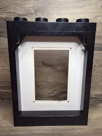 LEGO Black 10H x 7W Picture Frame Stackable 
