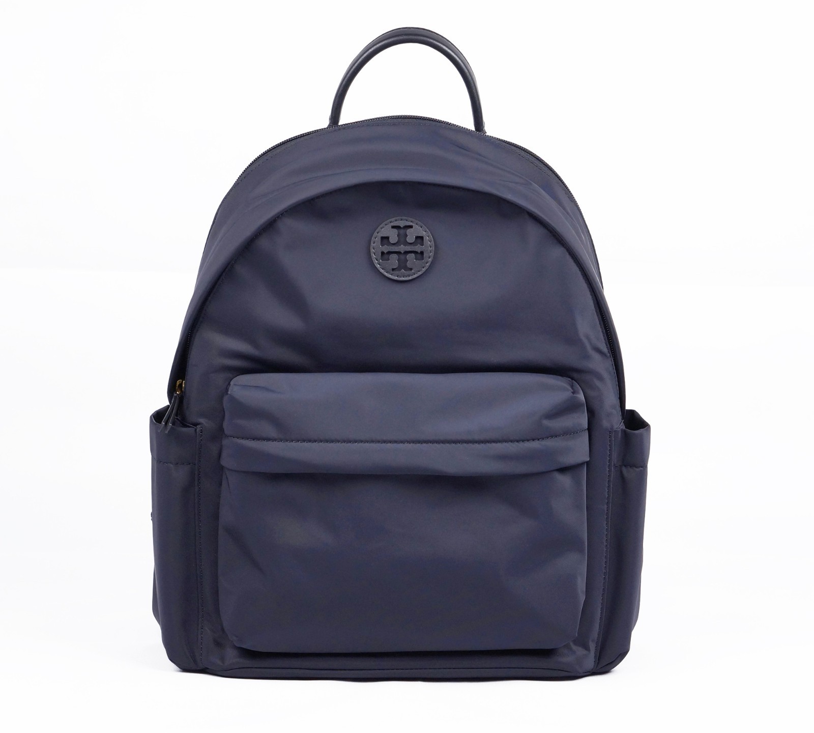 Authentic New Tory Burch Ella Navy Nylon Backpack 88368 $328