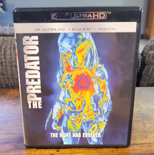 The Predator 4K UHD Blu-ray Digital R Rated Deleted Scenes No Digital Code