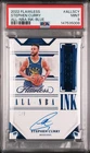 2022 PANINI FLAWLESS ALL-NBA INK BLUE #ALLSCY STEPHEN CURRY 1/8 PSA 9