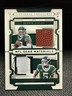 2025 Panini National Treasures NFL Gear Combo Materials 52/99 Fields Wilson Jets