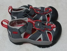 Keen - Venice H2 C Magnet Fiery Sport Sandals - Toddler 8 1019353 Gray Red Black