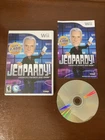 Jeopardy (Nintendo Wii, 2010) Video Game CIB With Manual Tested Works