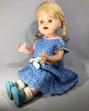 Vintage walking doll, BND 'Dollie Walker' walks, sits, sleeps  from 1950's