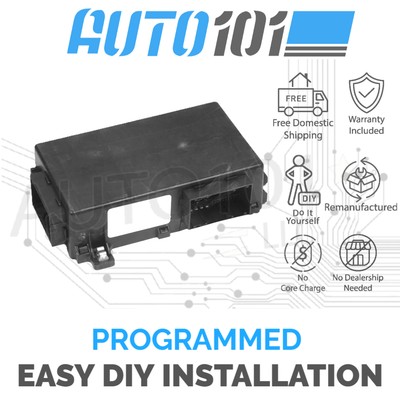 VIN Programmed 2007-2009 Buick LaCrosse Body Control Module BCM 19119309 GM