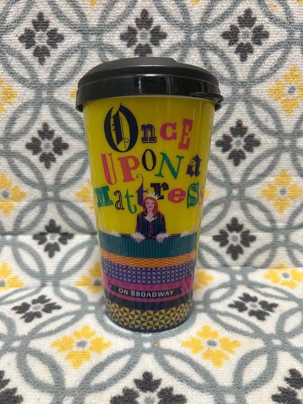 Once Upon A Mattress Broadway Souvenir Drink Cup With Lid