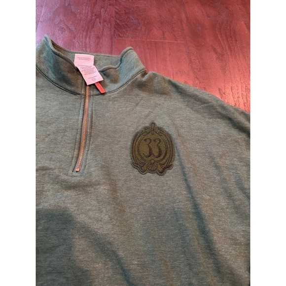 Disneyland Club 33 Emerald 55th Anniversary Men's Sweater Sz large image 2