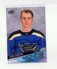 JOEL HOFER autographed SIGNED '20/21 ST. LOUIS BLUES