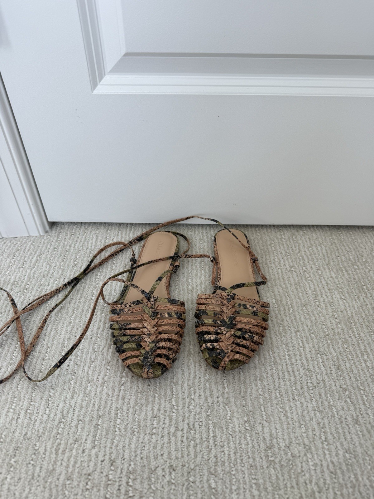Ulla Johnson Damian Flat Python Size 37 - image 3