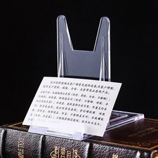 Clear Acrylic Display holders Display Stand Picture Frames Rack DecorAdjustable