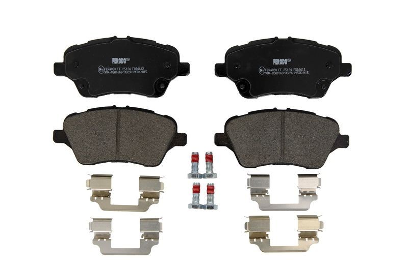 Plaquettes de frein FERODO FDB4612 pour stopper les sifflements sur Ford B-MAX