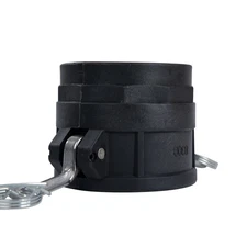 3" Type D Camlock Female Coupler x Thread Fittings with Gasket