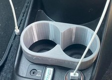 Portabicchieri Fiat 500/Abarth 2009/2017 Custom Made In UK Personalizzabile