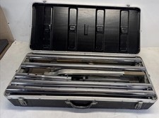 Kintrim Folding Rescue Stretcher w/ Bridge Kit Aluminum Rails Hard Case