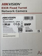 Image of Hikvision DS-2CD2386G2-IU 8MP 4K AcuSense Fixed Turret Camera