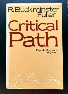 Critical Path Buckminster Fuller 1981 Vintage 1st Edition Paperback Book VG+