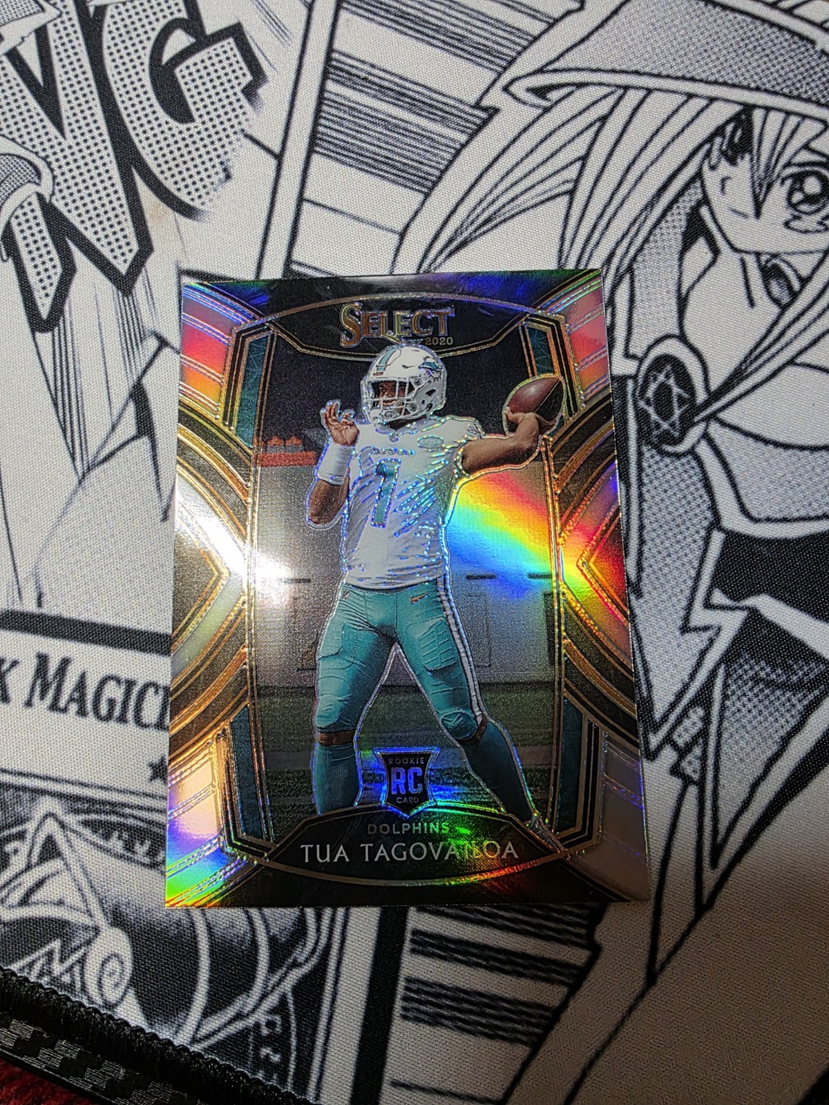 2020 Panini Select - Concourse Tua Tagovailoa #45 Silver Prizm (RC)